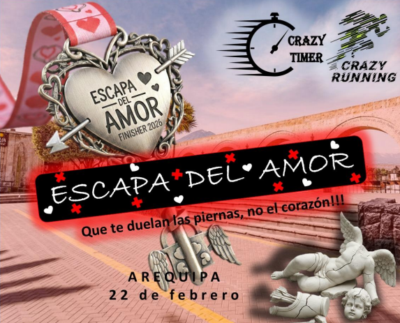 Afiche Oficial Escapa del Amor 2026